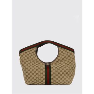 Gucci Women Giglio Double Handle Shoulder Bag Gucci In Gg Monogram Jacquard